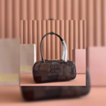 Patchwork Handbag in Lambskin, 27cm