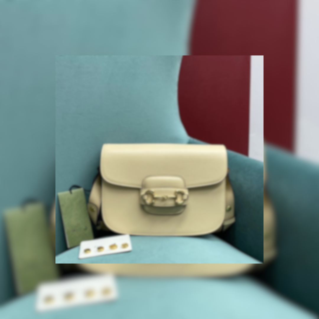 Top-Handle Bag with Gold-Tone Bar Detail in Leather, 25cm